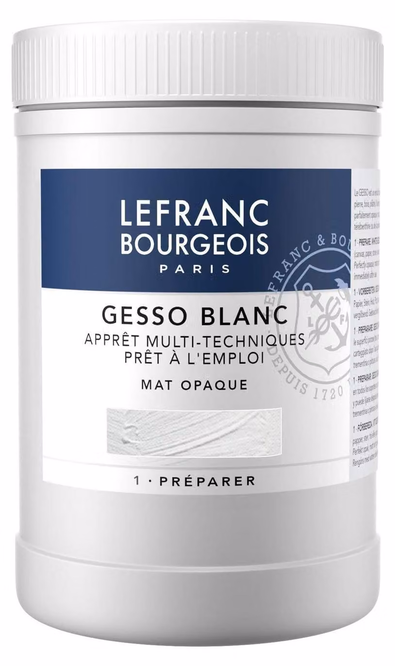 Primer bianco universale - 1000 ml - Primer per colori acrilici - Bianco opaco - Alto pigmento