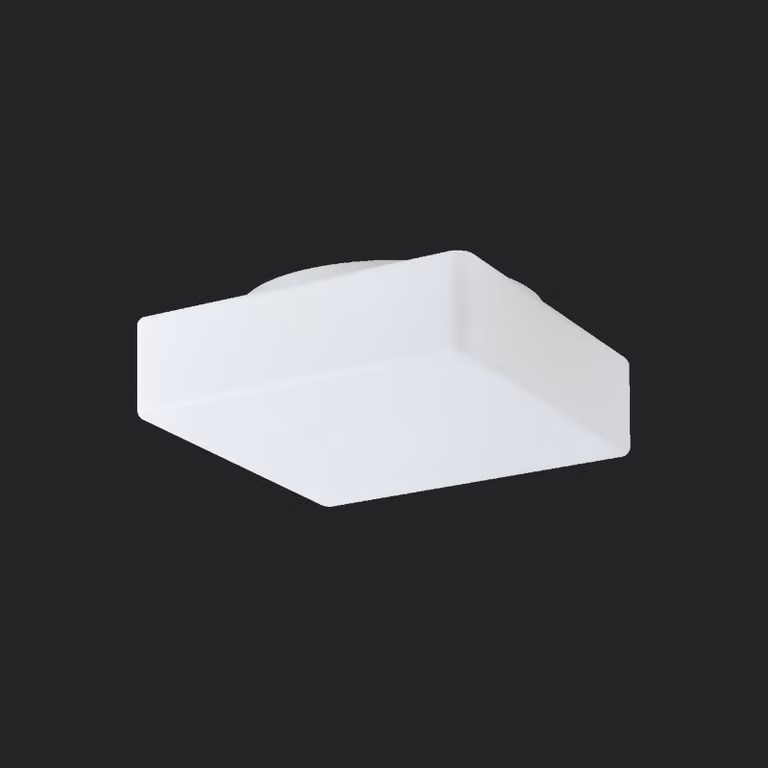 OSMONT LIN59690 LINA 3 soffitto/parete in vetro bianco IP43 4000 K 19W LED HF combinazione di emergenza 3 h
