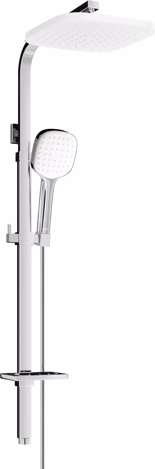 Mexen Q33 colonna doccia, cromo/bianco - 798333395-02