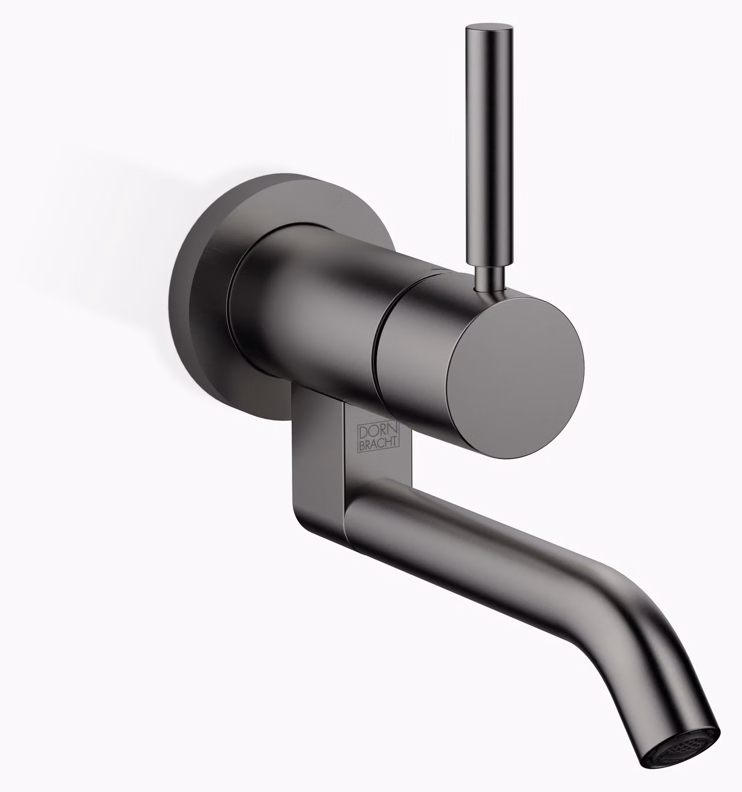 Dornbracht META Mitigeur monocommandé mural pour lavabos sans vidage, saillie 185mm, 36805660-99, 36805660-99
