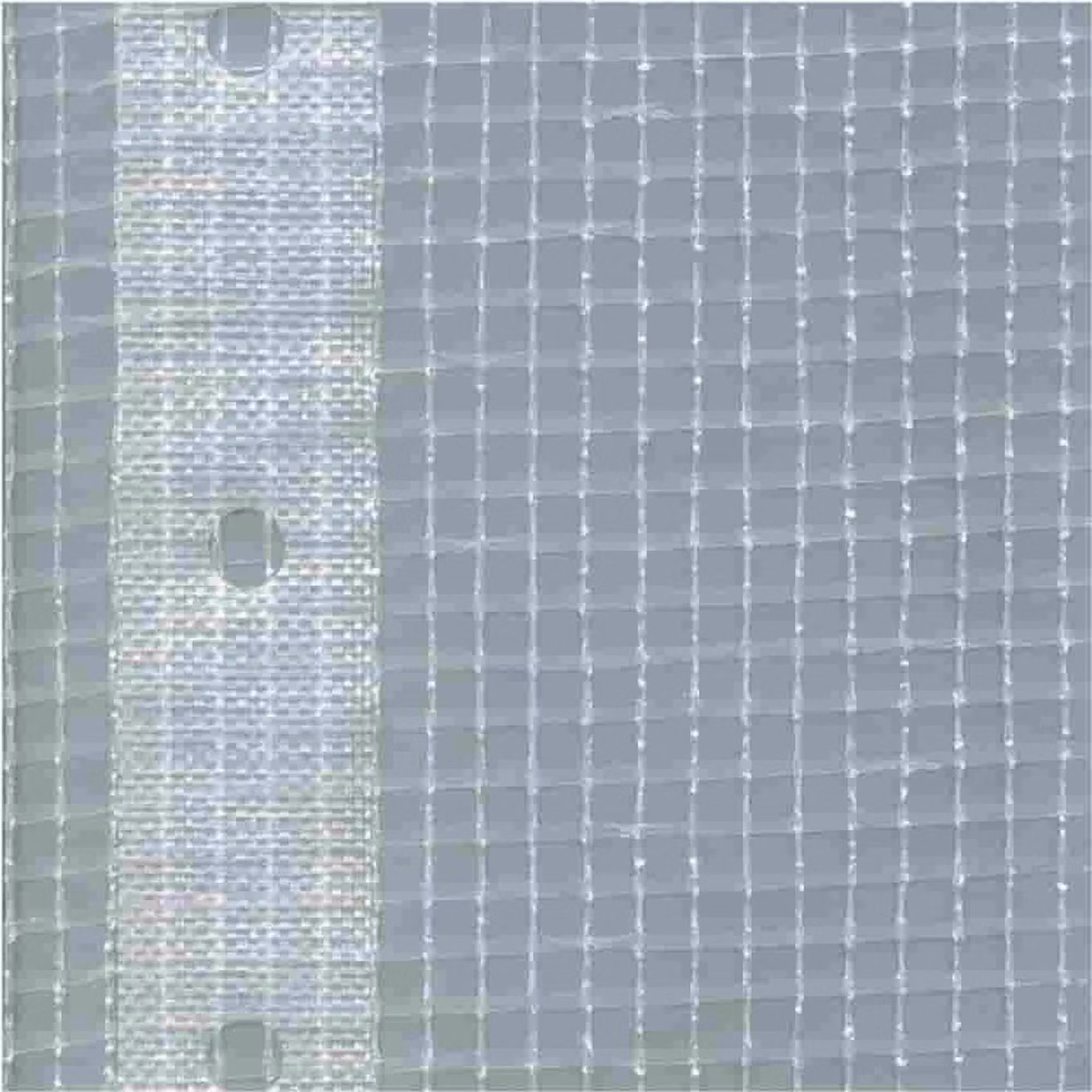 Telo per impalcature 200 g/m², telo di protezione ponteggi, bianco traslucido 2,70 x 20 m