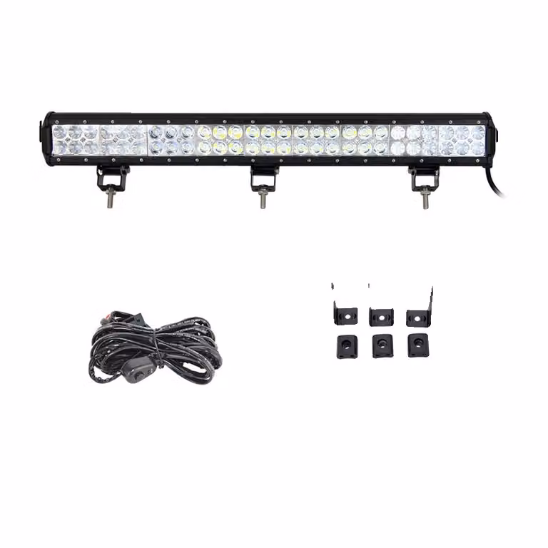 Barra luminosa offroad, varie dimensioni disponibili, adatta per Jeep JK UTV ATV, filo da 25 pollici 162W