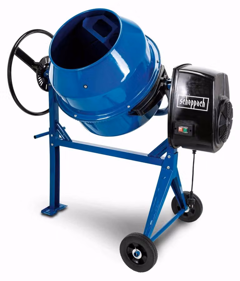 Scheppach MIX 125 - Betoniera da costruzione 125 l