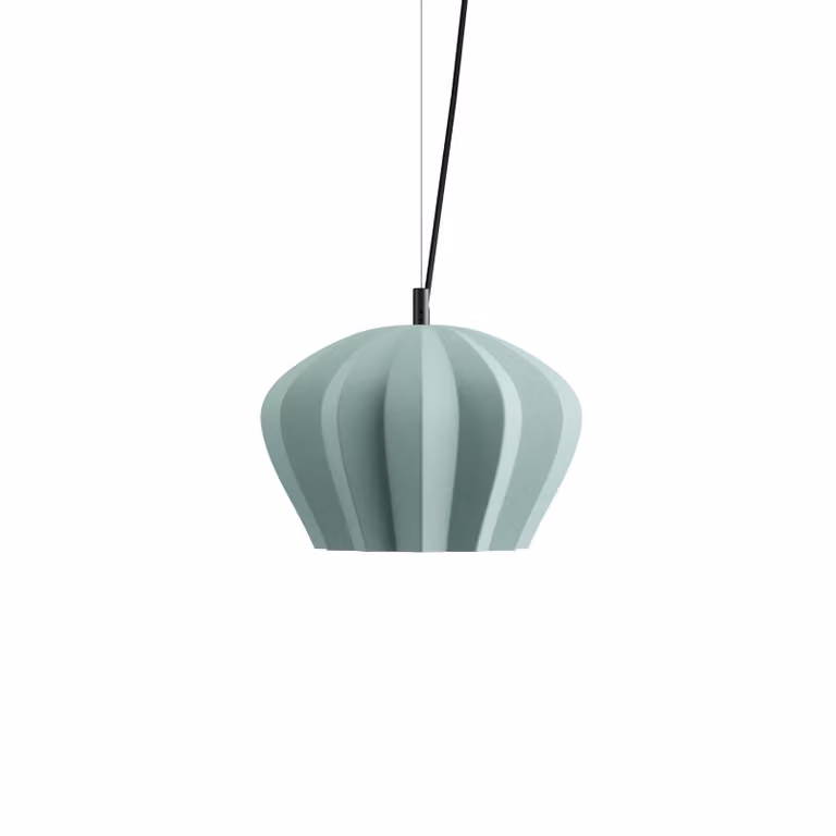Karman Lampada a sospensione Sahara, dimmerabile, Verde, Soggiorno / Sala da pranzo, Ceramica, Design, Lampada a sospensione