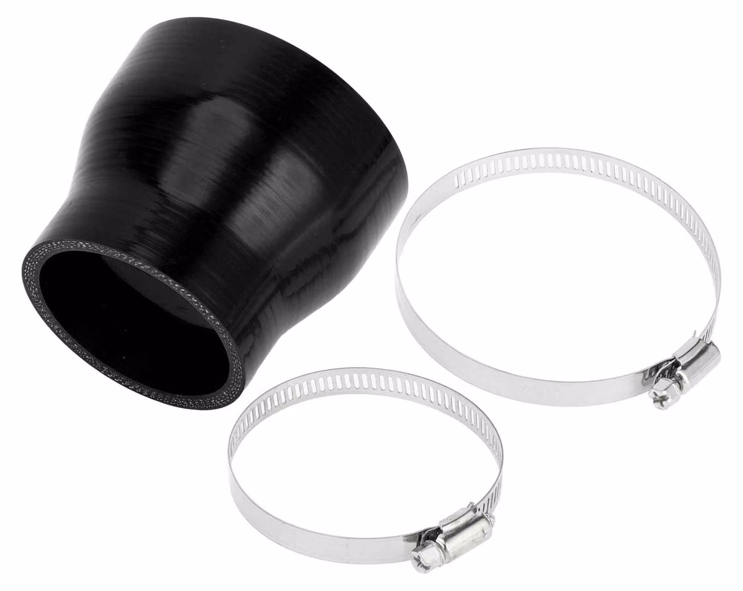 Tubo in silicone a 4 strati - Diametro interno 60 mm - Lunghezza 76 mm - Spessore 5 mm - Resistente alle temperature fino a 300°C - Adatto per liquidi di raffreddamento - Tubo per radiatore