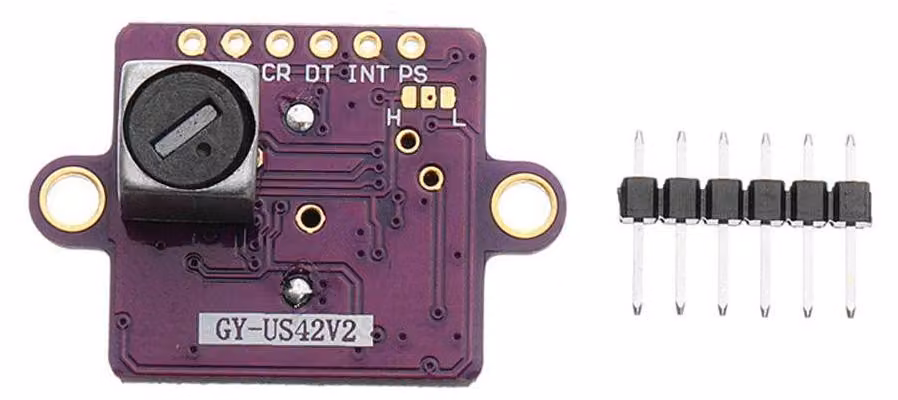 Modulo misuratore di distanza a ultrasuoni GY-US42, portata da 20 a 720 cm, interfaccia I2C/UART/PWM