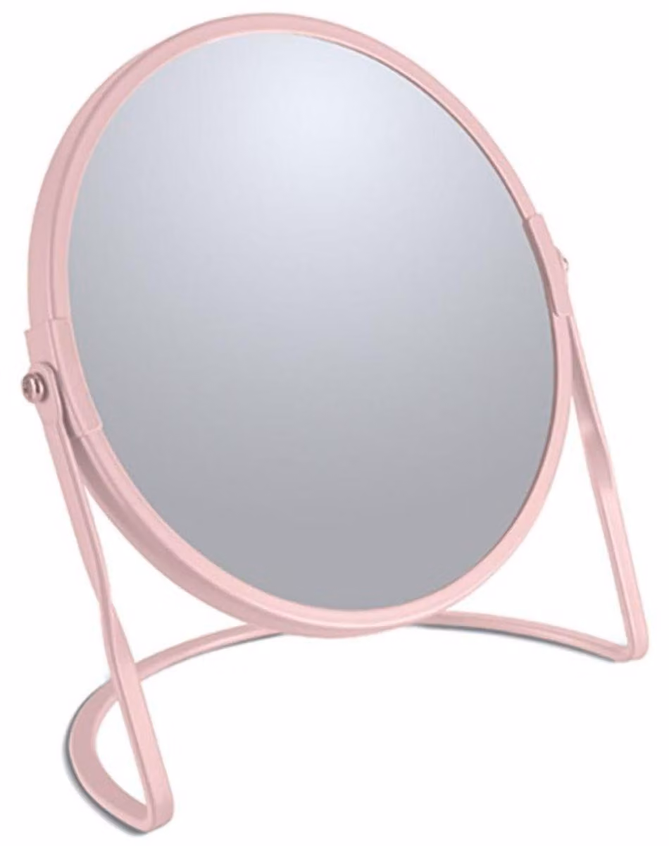Specchio per il trucco Spirella, specchio cosmetico, specchio da bagno "Akira", ingrandimento 5x