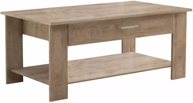 Tavolino da salotto Myrto GIORDANOSHOP in Rovere Chiaro, L/P/H: 110 x 60 x 44 cm