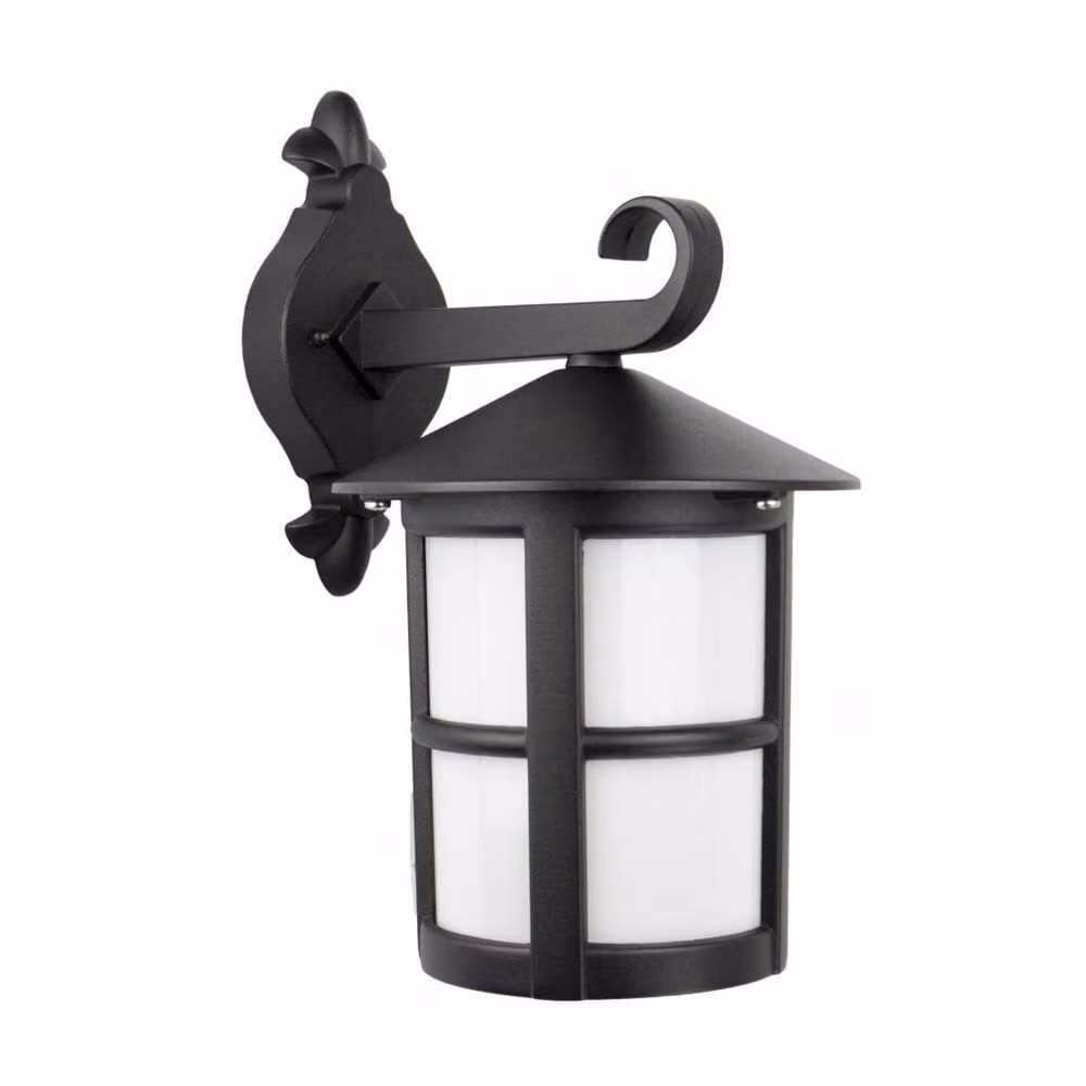 Applique da esterno inferiore 1xE27 nero IP23 SU-MA K 3012/1/TD