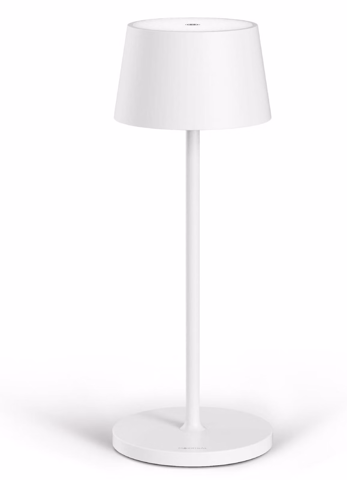 Lampada da tavolo LED ricaricabile Stilosa 3 XL, dimmerabile, grado di protezione IP54, adatta per interni ed esterni, con porta USB-C, luce calda, design elegante, colore bianco