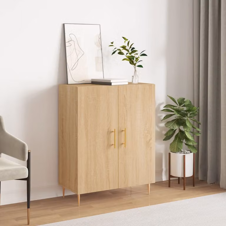 Credenza vidaXL in Rovere Sonoma, L/P/H: 69,5 x 34 x 90 cm
