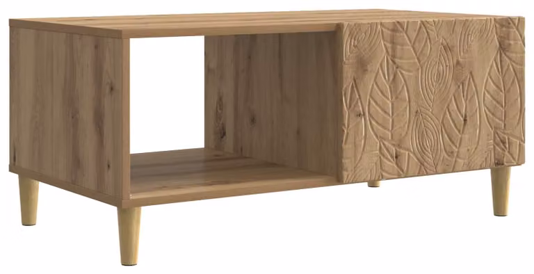 Tavolino da salotto Rovere Artigianale 90 x 50 x 40 cm