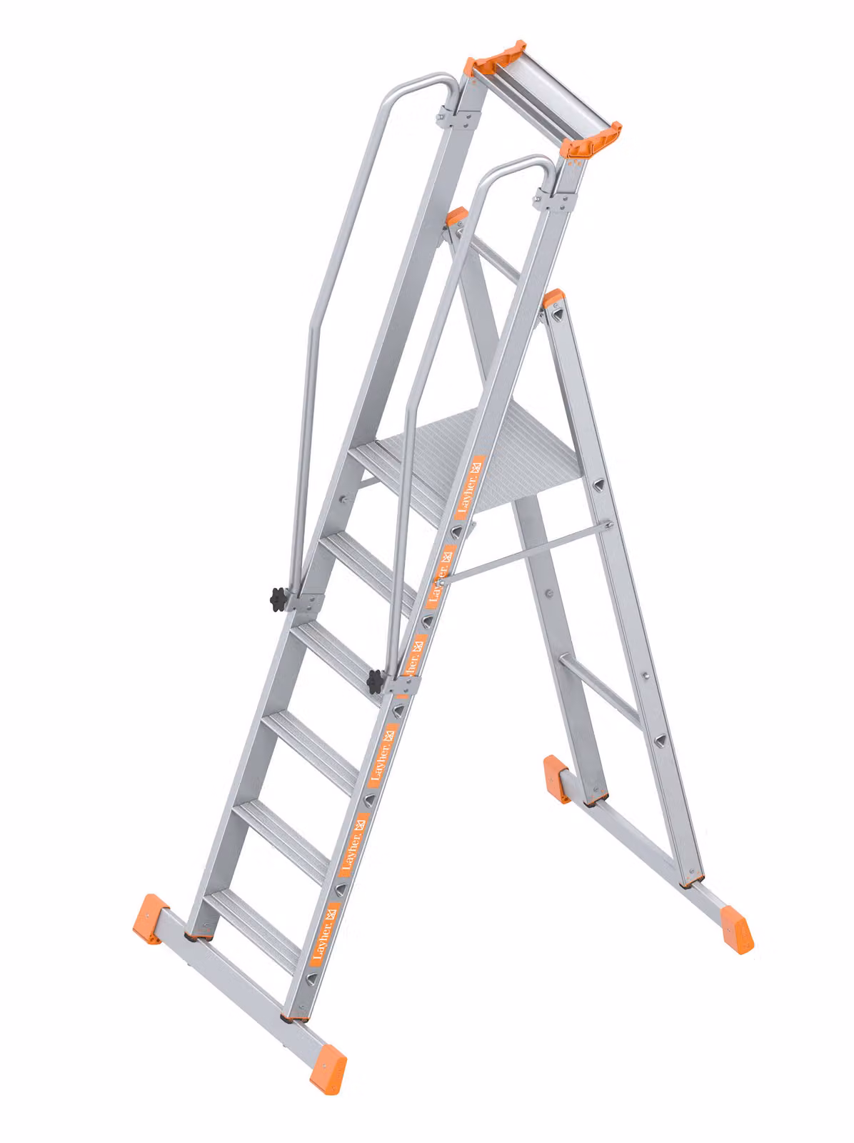 Layher Plattformleiter Topic 1074 6 Stufen