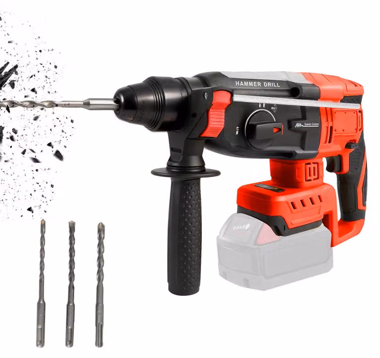 Trapano avvitatore a batteria da 18V con motore brushless e 4 funzioni