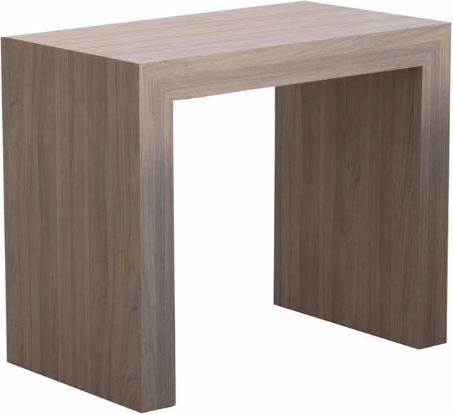 Tavolo console allungabile struttura in folding finitura olmo 90x50-300 cm EFFEZ