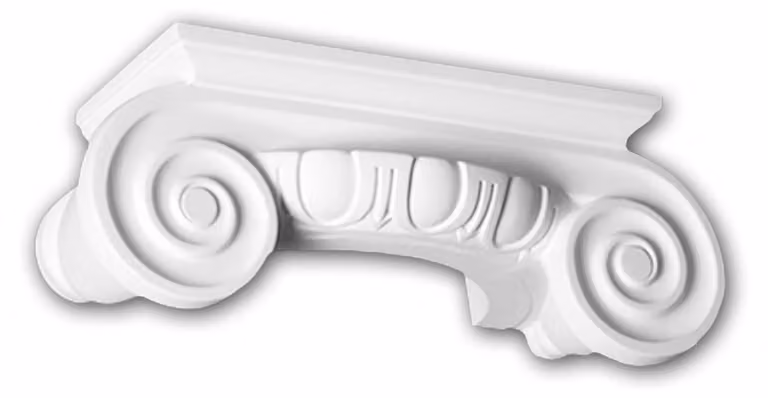 Profhome 115004 Testa a semicolonna in stile ionico