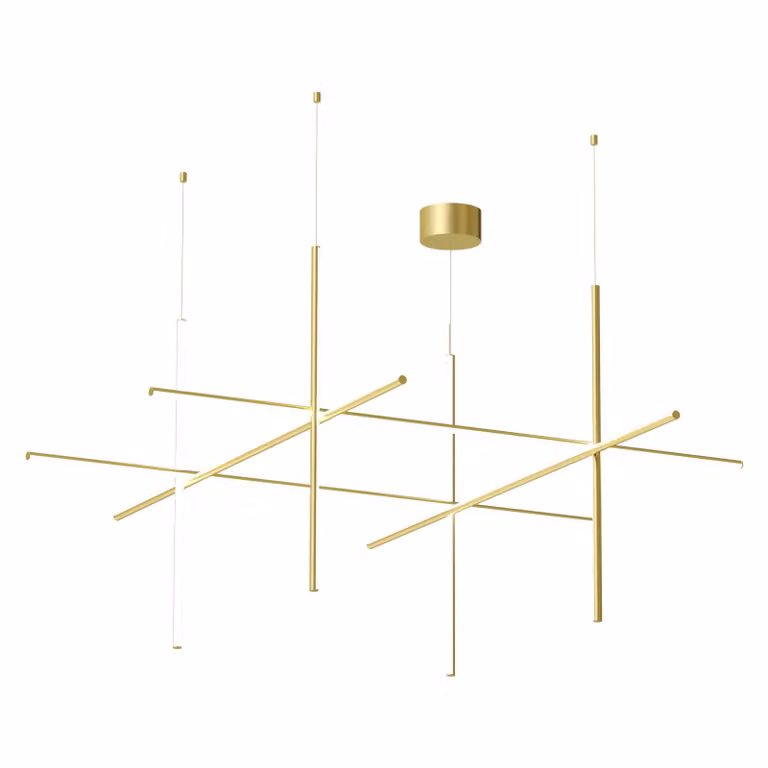 Flos - Coordinates Suspension 4 - Lampada a sospensione - Champagne