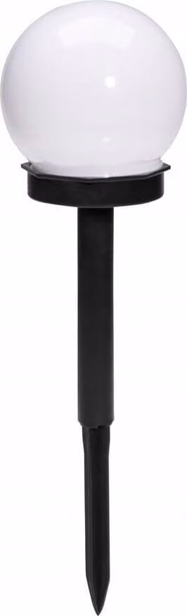 Lampada a sfera solare per terrazze giardino sentieri luce fredda Diana 10cm