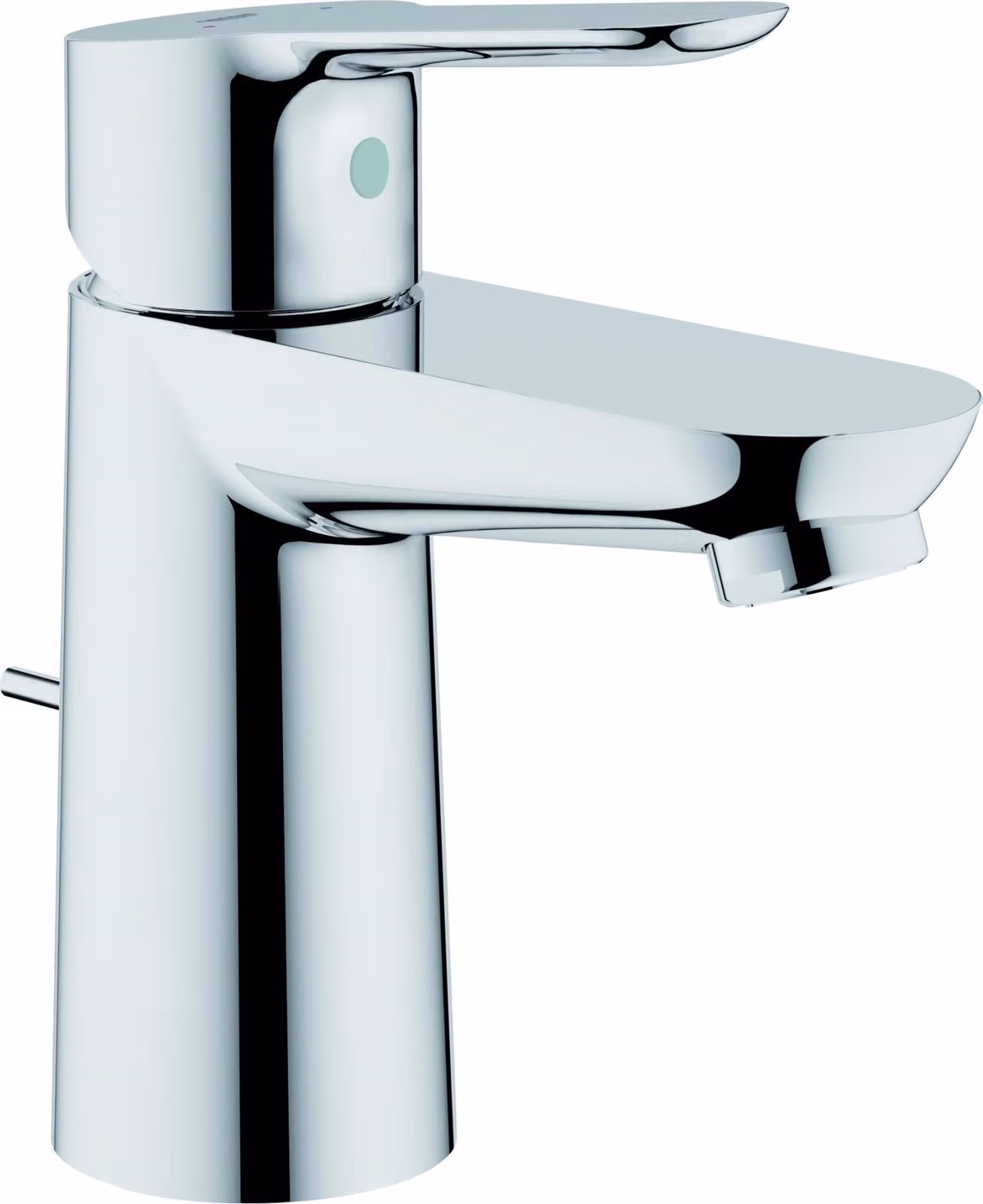 Grohe BAUEDGE DN 15 miscelatore monocomando per lavabo con catenella da incasso cromo