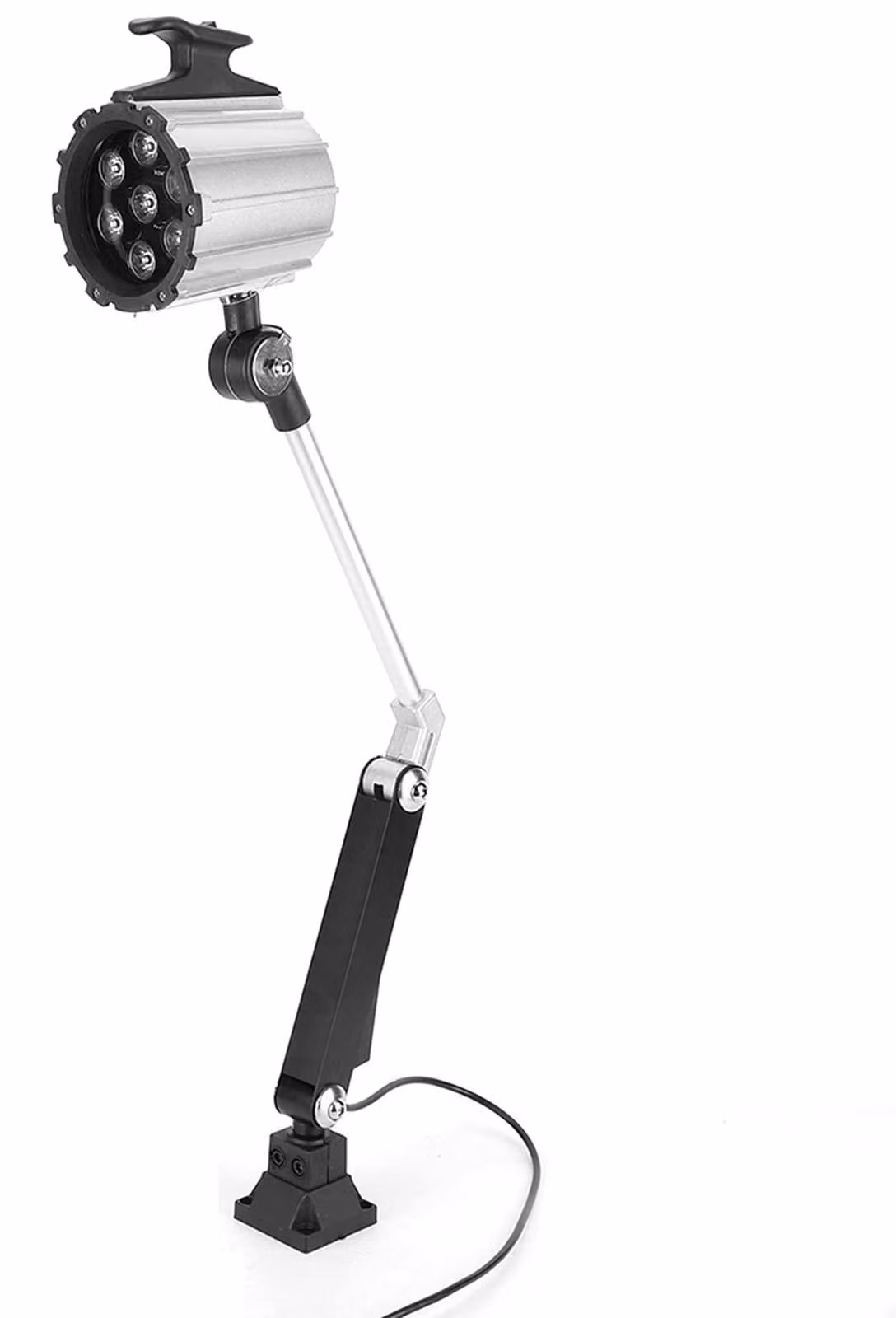 Lampada a LED per officina, 7W, 24V, 6000K, con sistema di fissaggio a vite