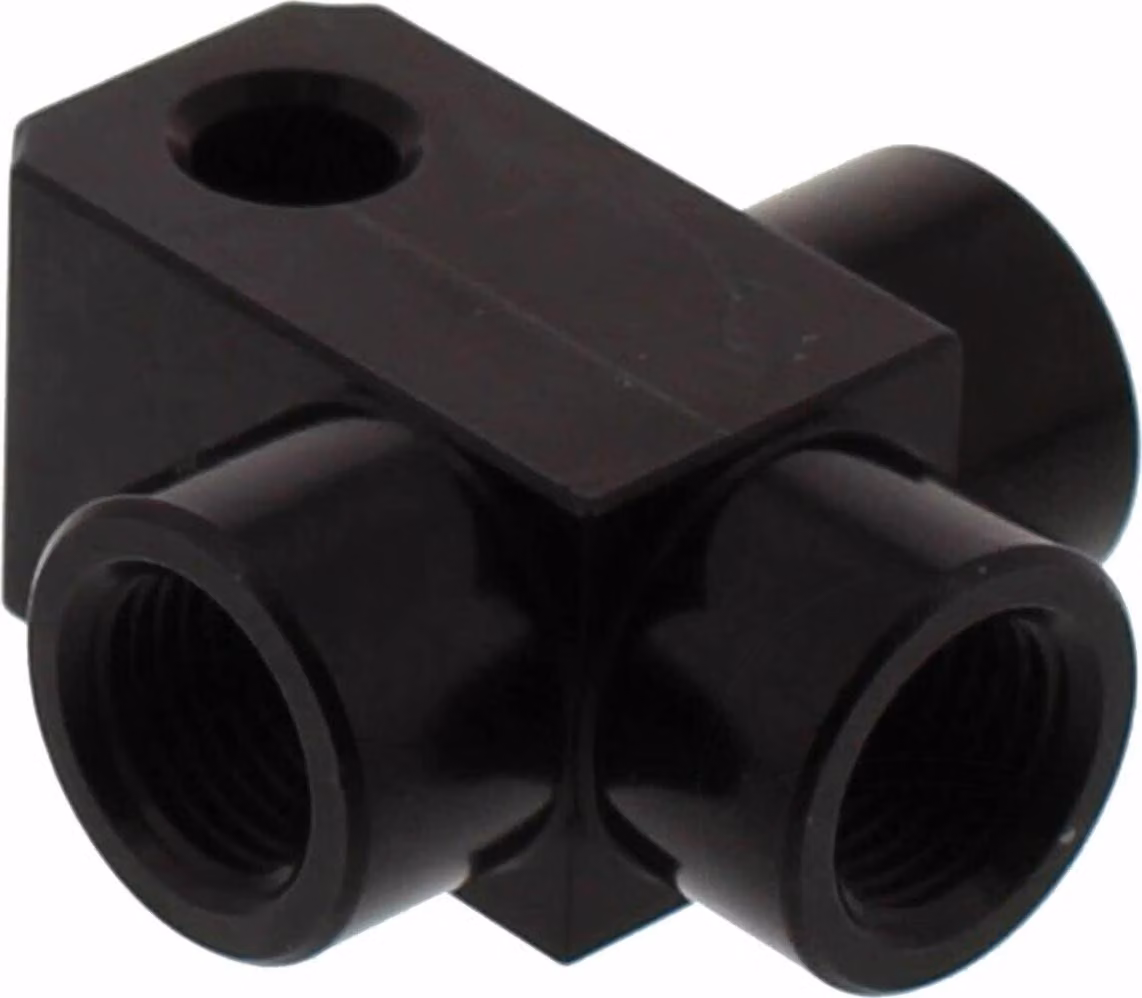 Sdoppatiore 3 vie MATTHIES M10x1 nero