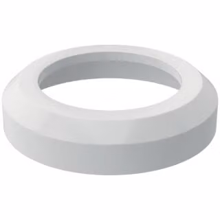 ROSONE DA PARETE PER CURVA WC 90° BIANCO Ø110 x H.3,6 mm