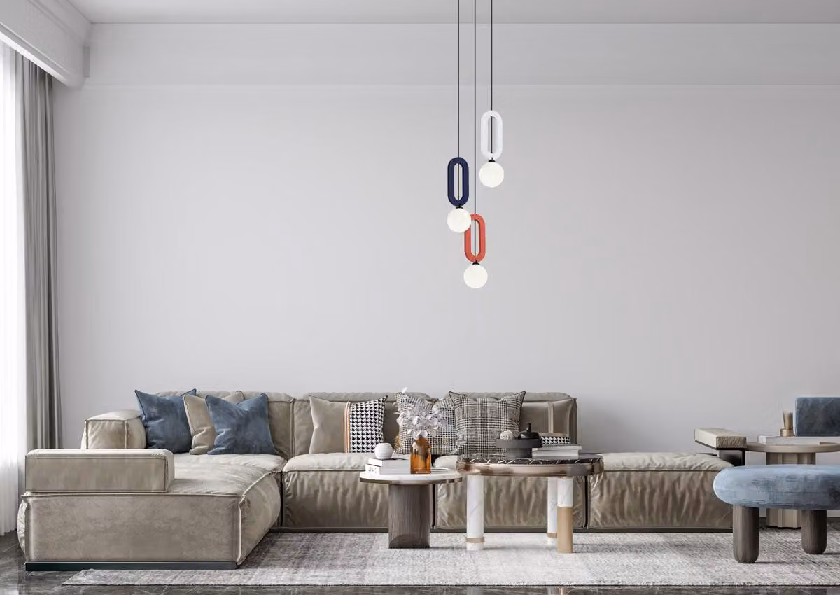 MASSO PND-59839-3-MLTI Italux lampada a sospensione