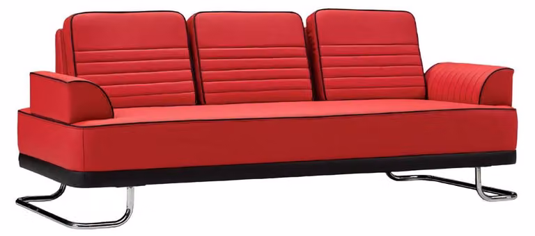 Sofa 3-Sitzer Dreisitzer Polsterbank Polstersofa Wohnzimmercouch Couch