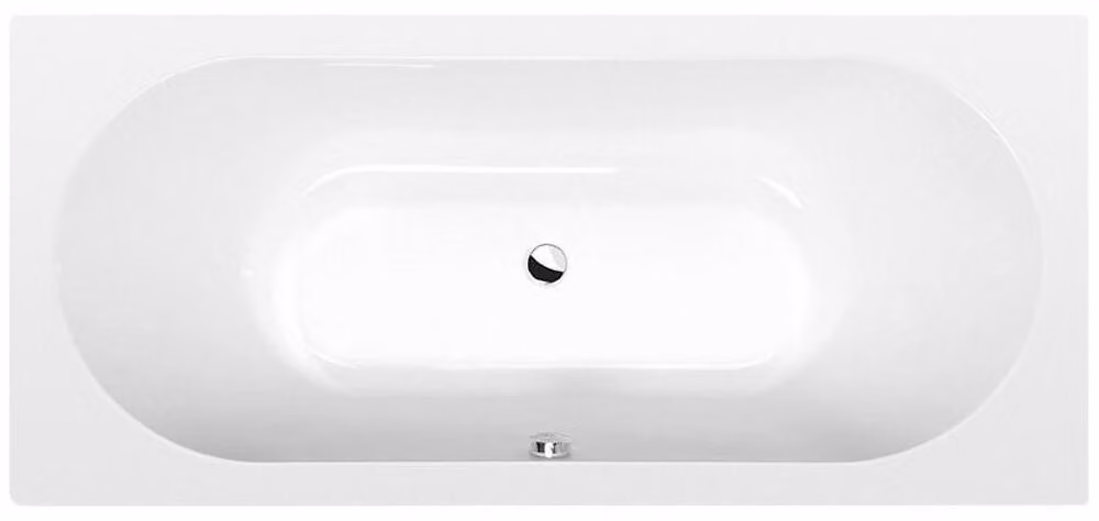 Vasche da bagno Polysan - Vasca rettangolare VIVA B 175, 1750x800x470 mm, bianco 88119