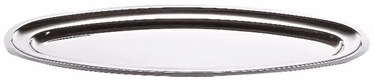 Vassoio Ovale Pesce Cm 100 Inox