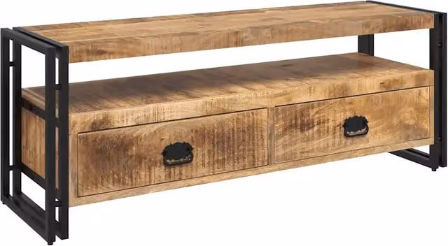 Mobile TV | Armadietto TV | Mobile Porta TV 120x35x45 cm Legno Massello di Mango