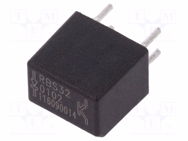 1x Sensore: Inclinazione. Uscite configurabili: -NC. Intervallo di temperatura: -25÷85°C. Angolo di rilevamento: 70°. Alimentazione: 3,3÷5VDC. Modello: RBS320102. Sensore di inclinazione
