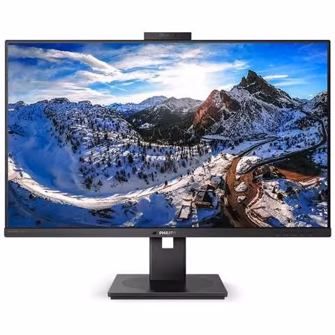 Monitor Philips P-Line Brilliance 326P1H/00 da 31,5 pollici con pannello IPS QHD 2560x1440, 75Hz e Dock USB-C, Nero – 2