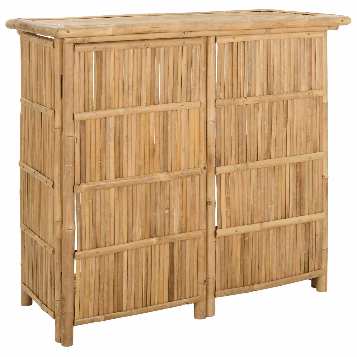 Tavolo da bar da esterno Naturale 115 x 55 x 105 cm Bambù