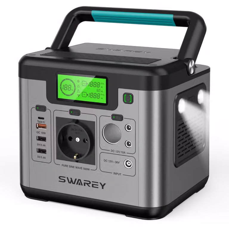 SWAREY POWER STATION Generatore solare 518Wh 230V