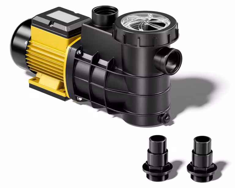 Pompa per piscina filtro - 5000 l/h - 220 W - Con cestello prefiltro