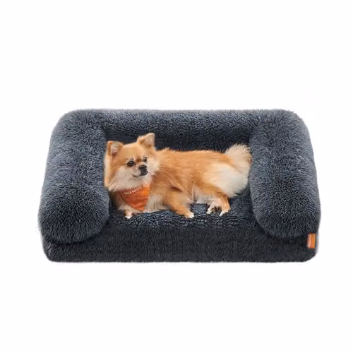 Feandrea Cuccia per cani, divano medio con rivestimento lavabile, 76 x 58 x