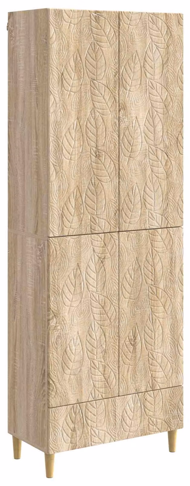 Set di armadi 2 pcs Rovere Sonoma Legno ingegnerizzato