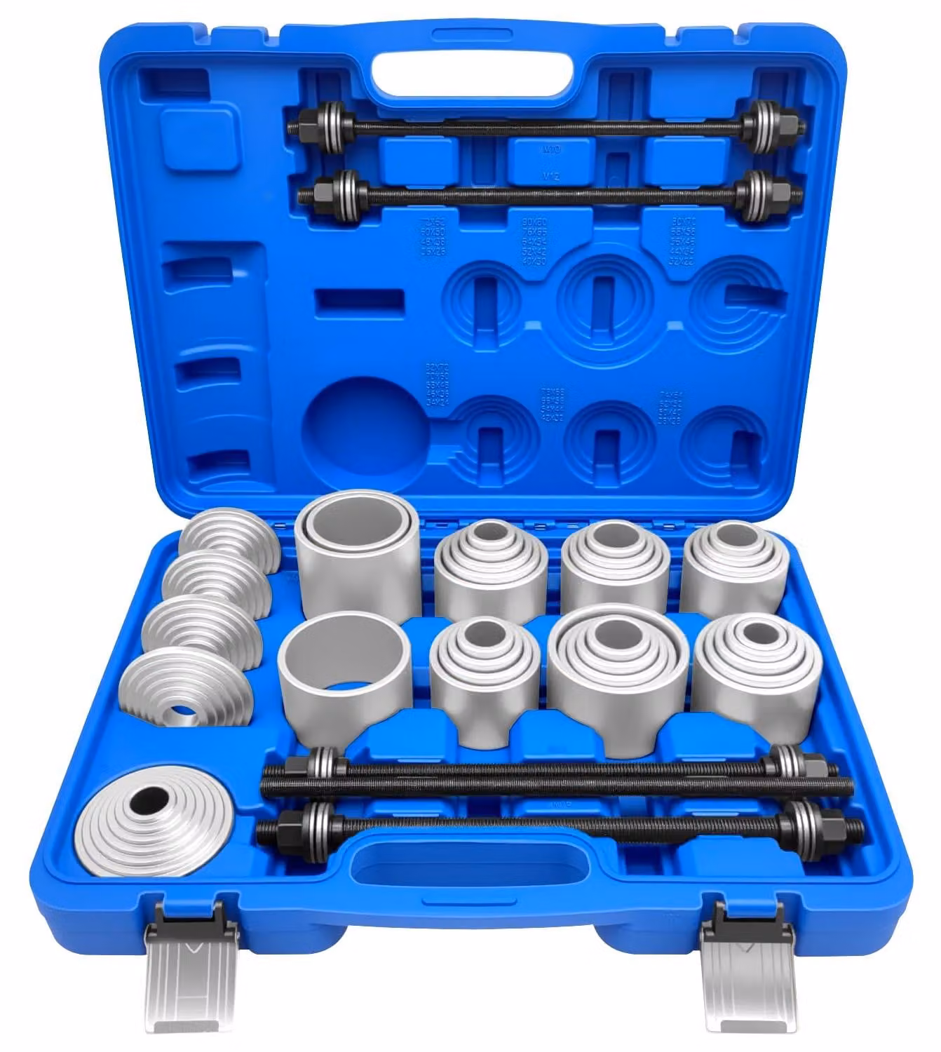 Kit di 40 estrattori e tiranti, utensili di ricambio per boccole e cuscinetti del telaio automobilistico