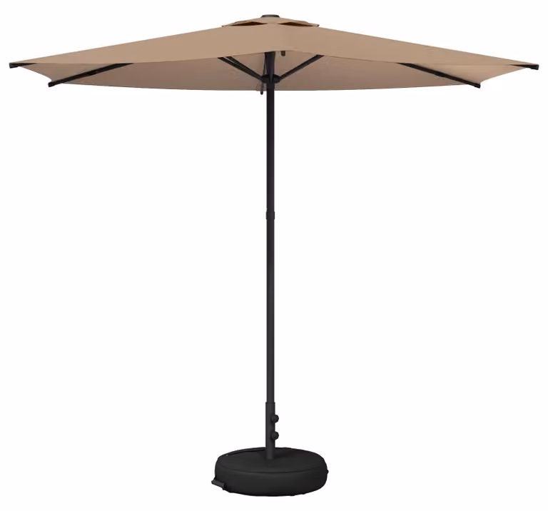 Ombrello da giardino 270 x 270 cm Poliestere Rettangolare