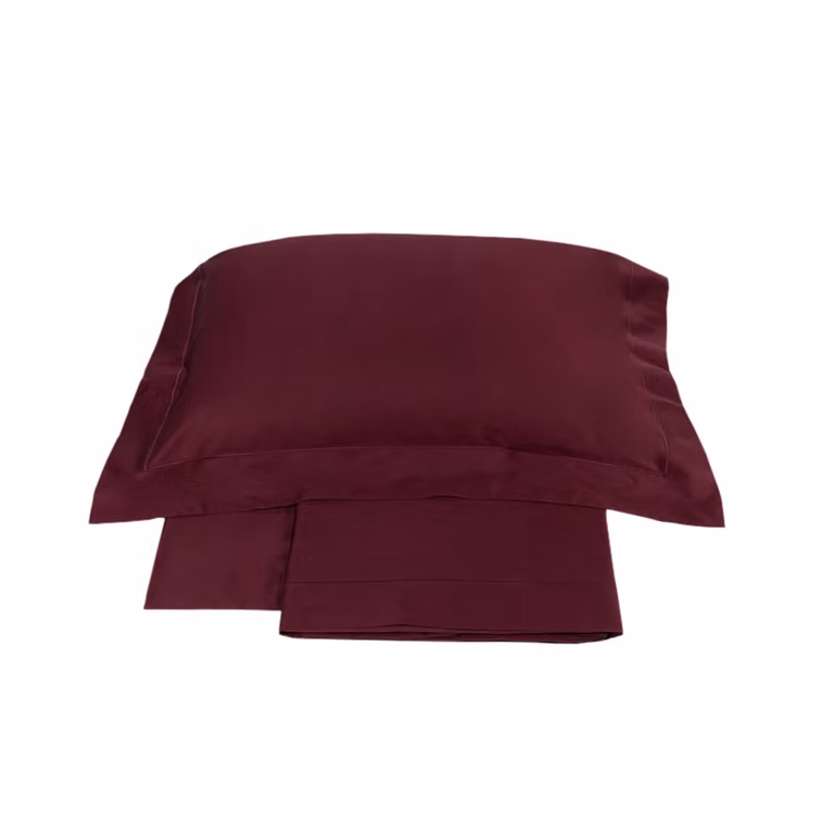 VELASCA Completo lenzuola - Taglia: 2 piazze,Colore: VELASCA - BURGUNDY