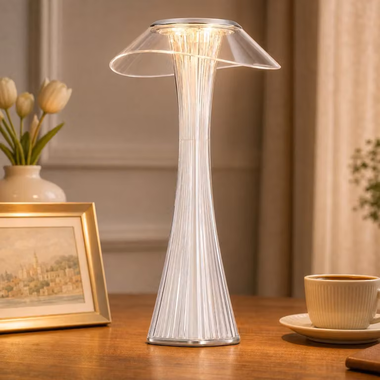 ZMH LED Lampada da tavolo Touch Dimmerabile 3000-6500K Lampada da comodino bianca con batteria ricaricabile Illuminazione interna ed esterna Lampada da tavolo diurna Luce di lettura ricaricabile con USB per camera da letto Soggiorno Ristorante Hotel