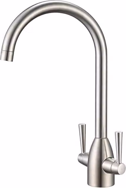 Cassettina da cucina con doppio maniglione, finitura a specchio, finitura a specchio