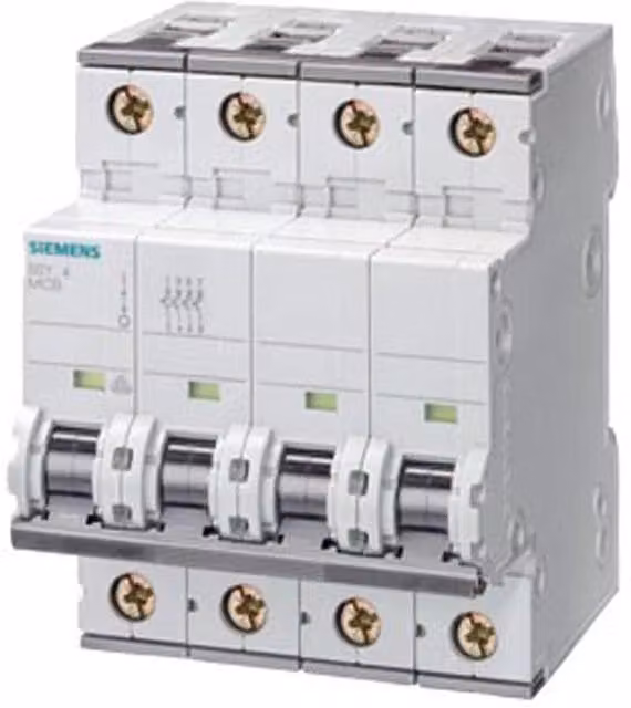 Interruttore magnetotermico 4P 4MOD. 63A Siemens