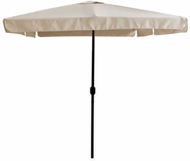 Ombrellone da giardino Trade Shop Traesio beige 3x3 m