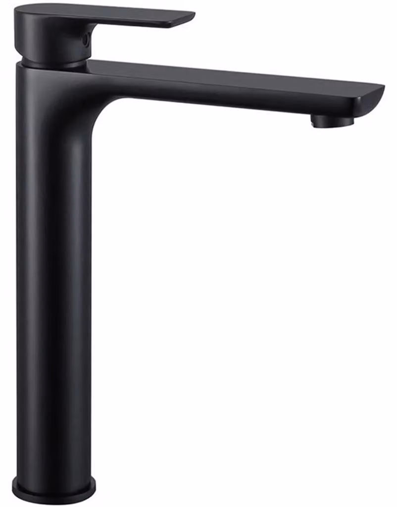 CERANO - Miscelatore a colonna per lavabo Nicoleta - modello alto - nero opaco