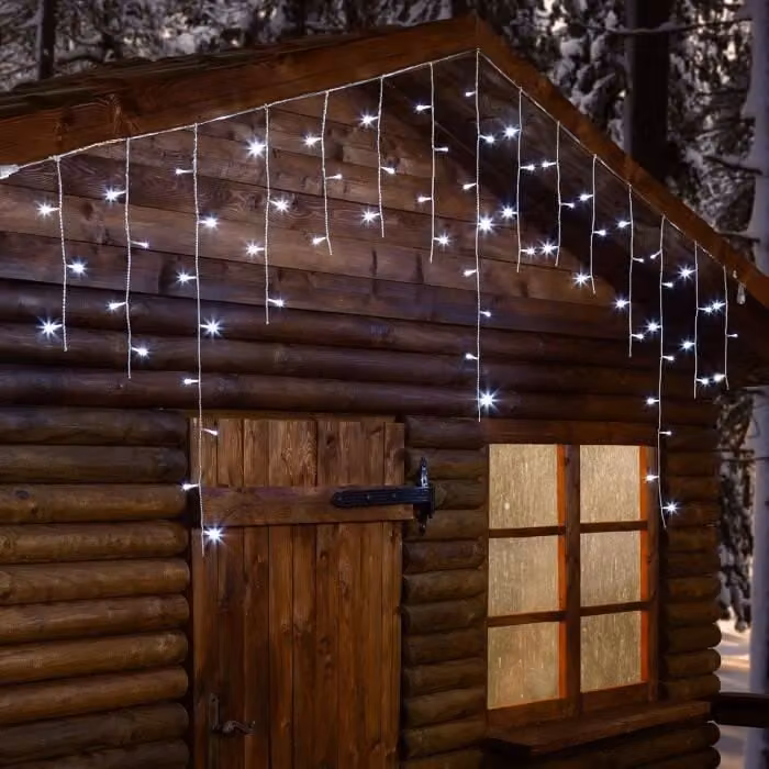 Stalattite 66 LED WEISS Ø5mm