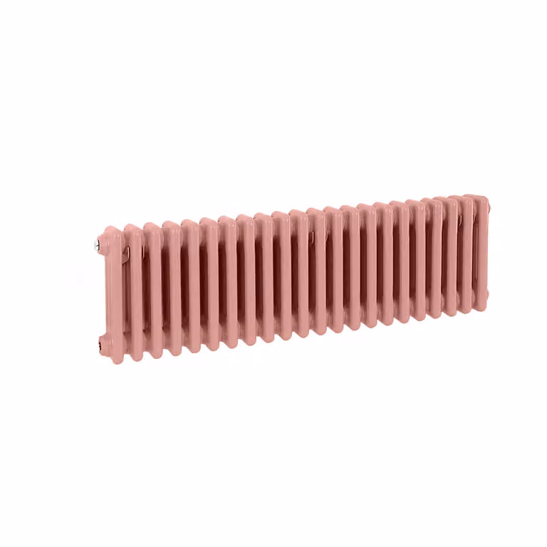 Radiatore Orizzontale a Colonne (2 Colonne) 300mm x 1010mm - Rosa (Camellia Rosa) - Regent