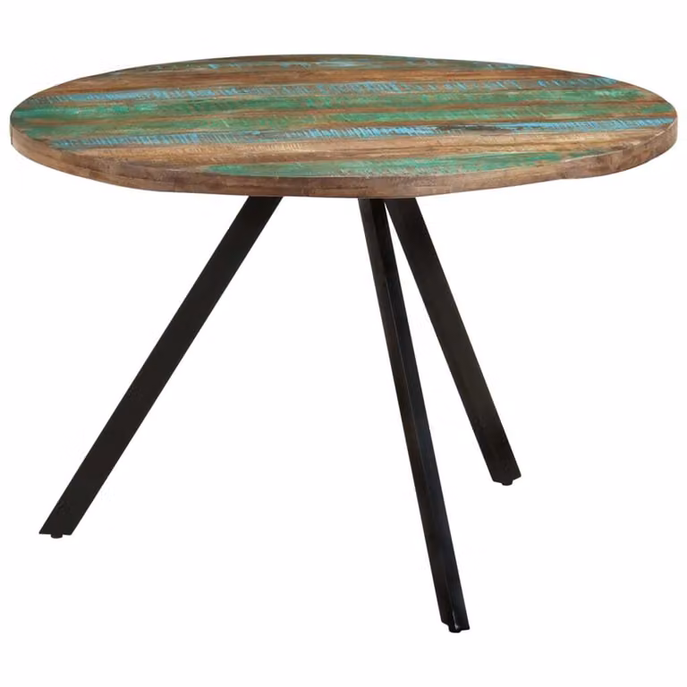 Maison Exclusive - Tavolo da pranzo 110x75 cm in legno massello di recupero