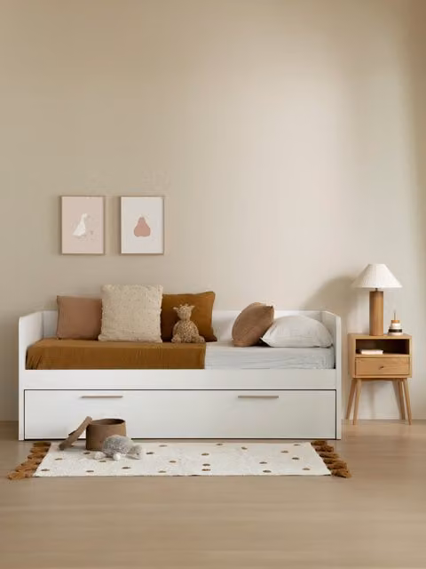 Letto a scomparsa Helga Kenay Home colore bianco